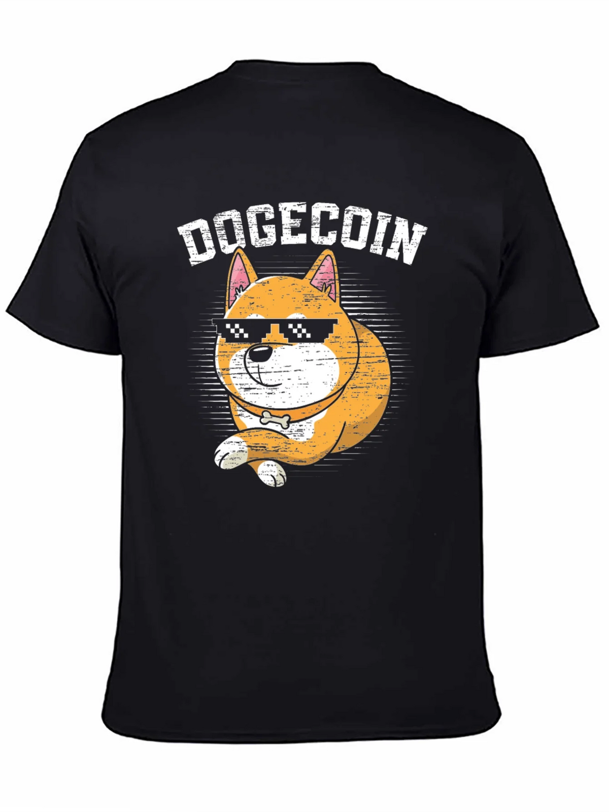 DogeCoin Crypto Cartoon Graphic T-Shirt product image 4