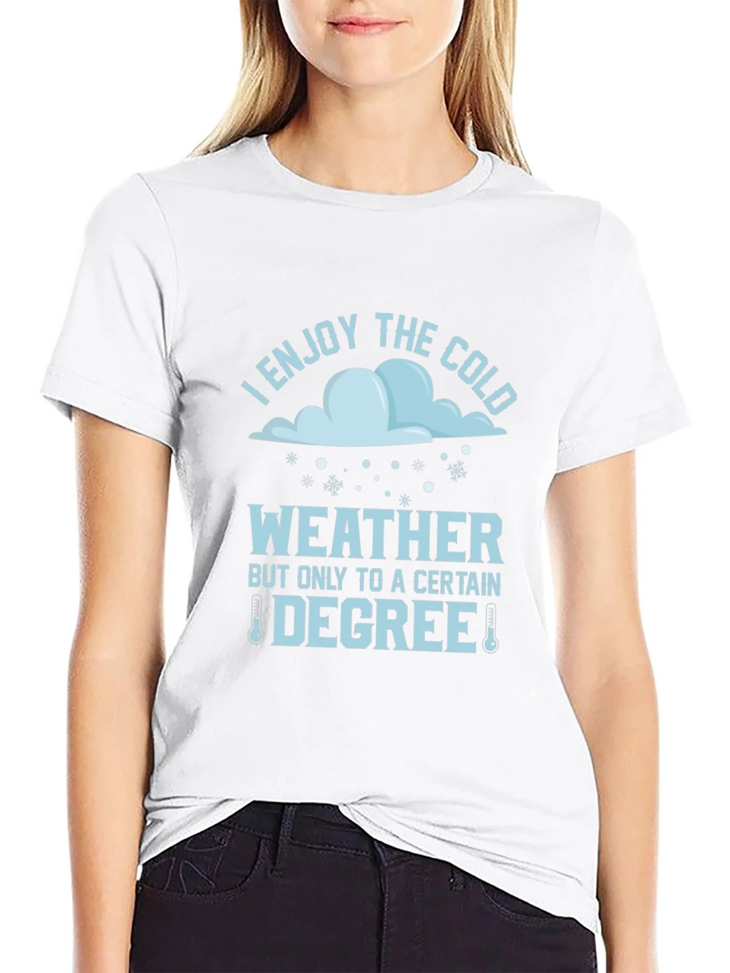 Funny I Enjoy The Cold Weather T-Shirt product image 11