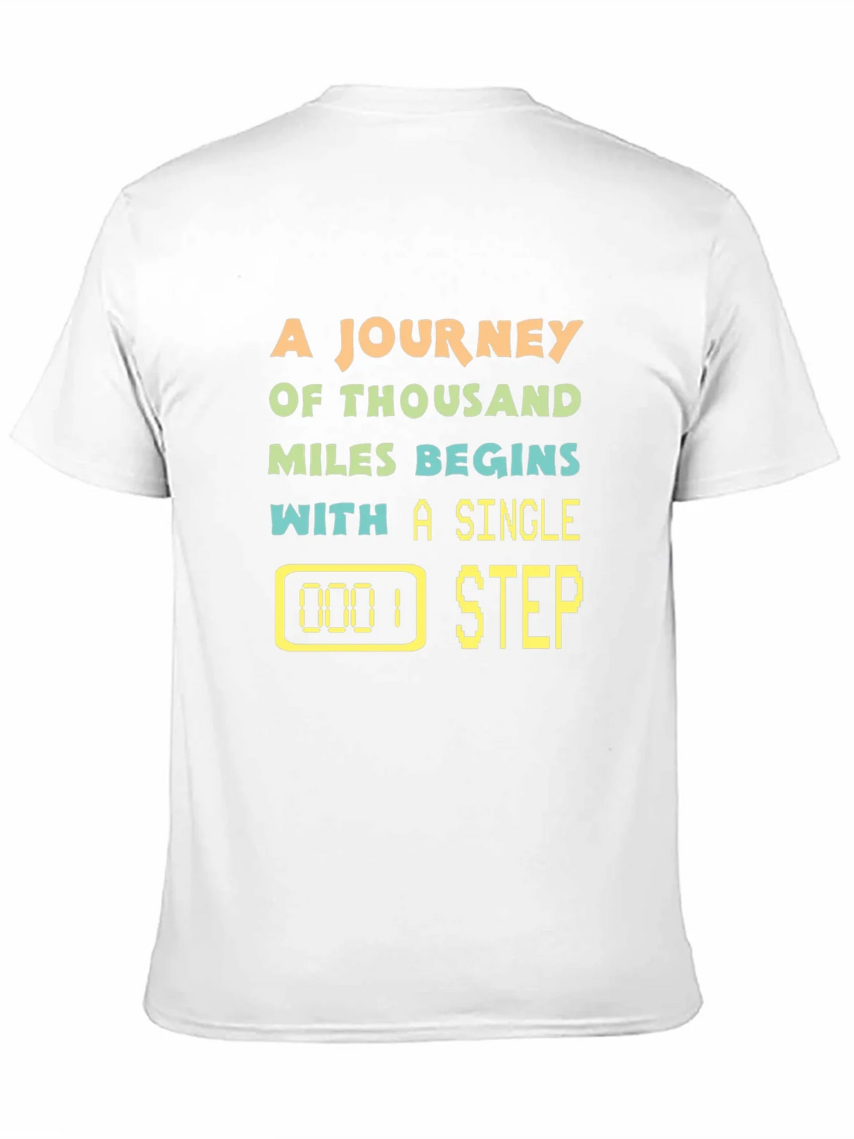 Journey of Thousand Miles Black T-Shirt product image 10