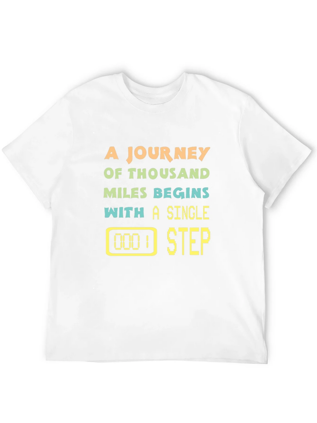 Journey of Thousand Miles Black T-Shirt product image 11