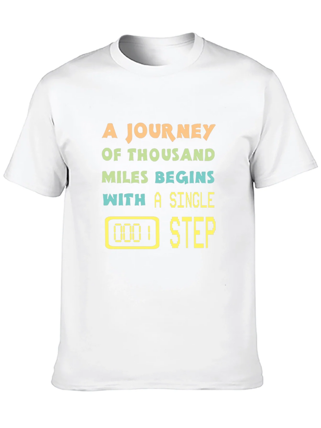 Journey of Thousand Miles Black T-Shirt product image 9