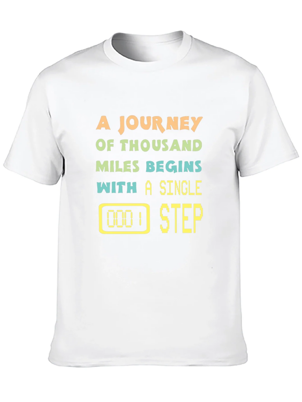 Journey of Thousand Miles Black T-Shirt product image 9