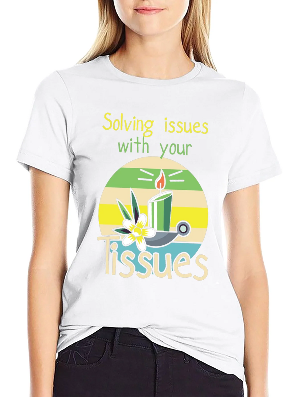 Solving Issues with Tissues T-Shirt product image 8