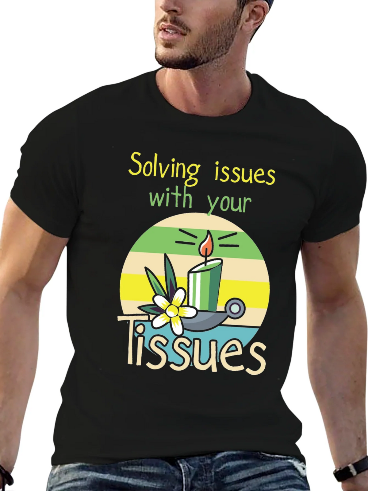 Solving Issues with Tissues T-Shirt product image 6