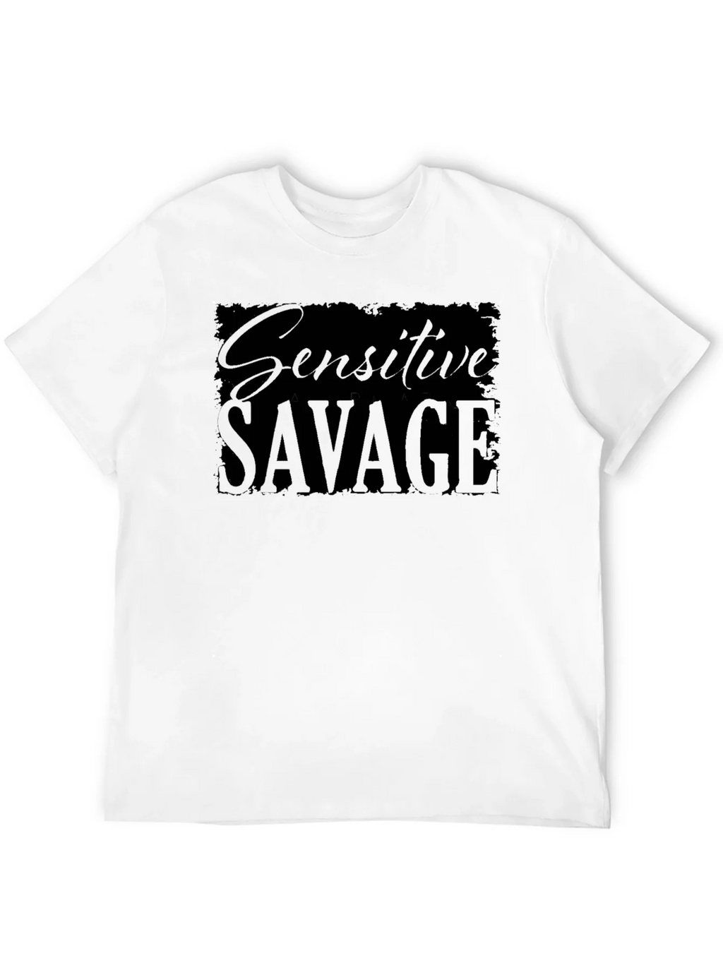 Sensitive Savage Graphic T-Shirt - Black product image 11