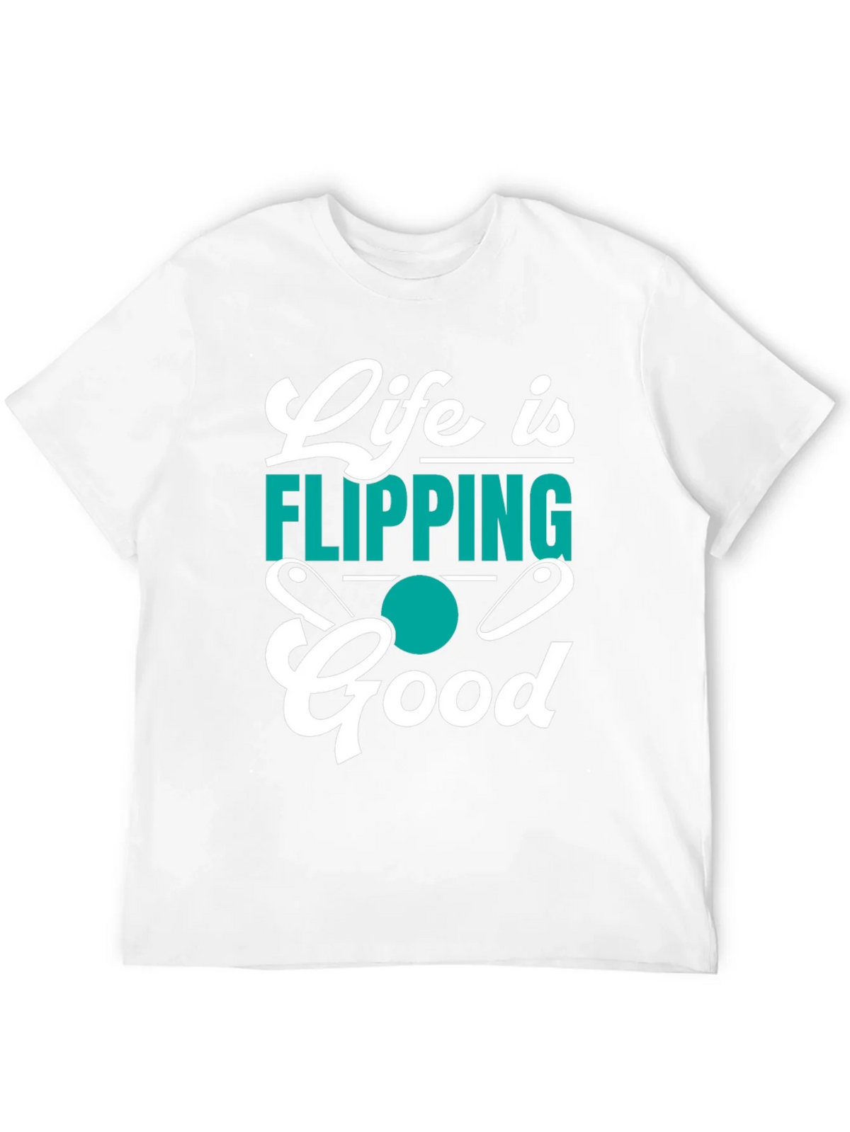 Life is Flipping Good T-Shirt product image 3