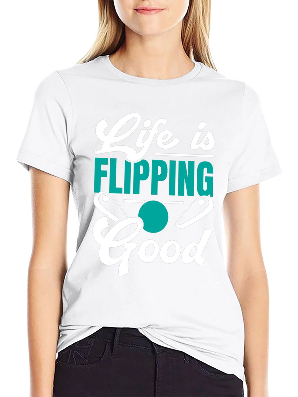 Life is Flipping Good T-Shirt product image 11