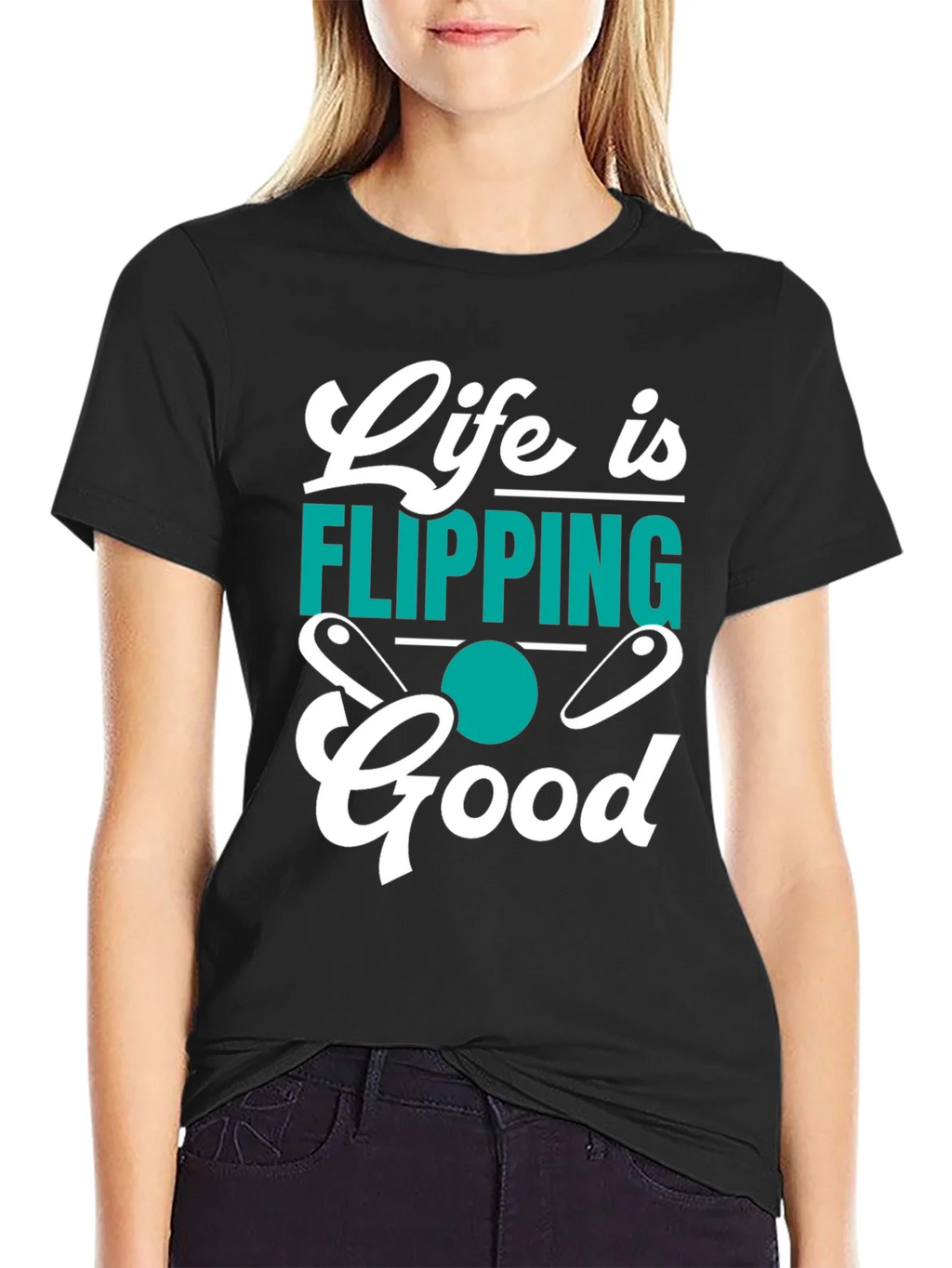 Life is Flipping Good T-Shirt product image 5