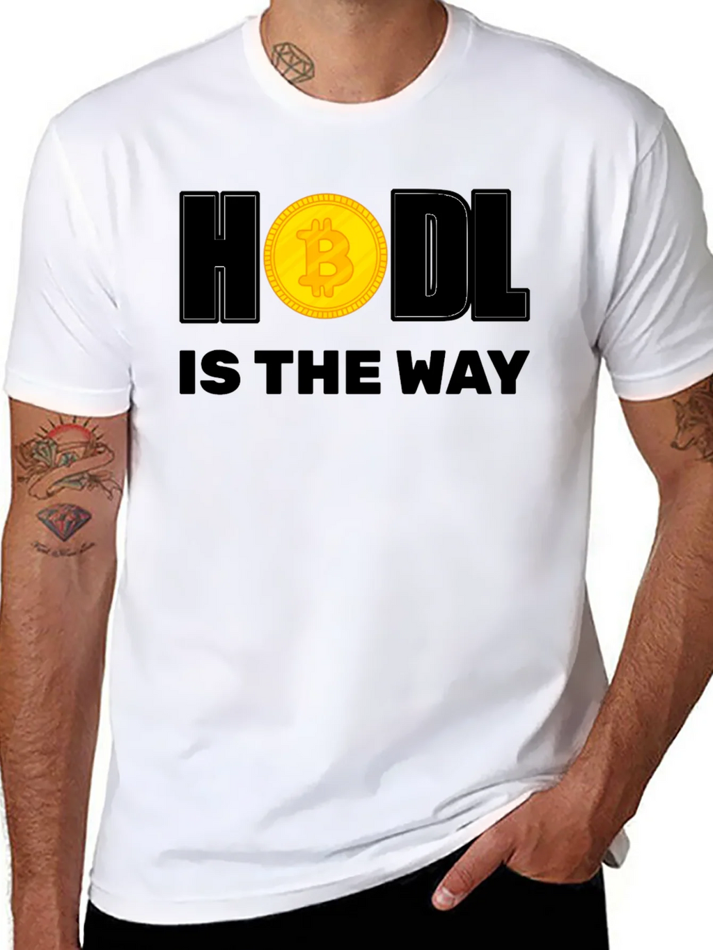 HODL is the Way T-Shirt - Bitcoin Crypto product image 10