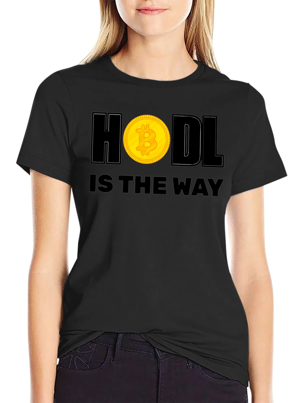 HODL is the Way T-Shirt - Bitcoin Crypto product image 5