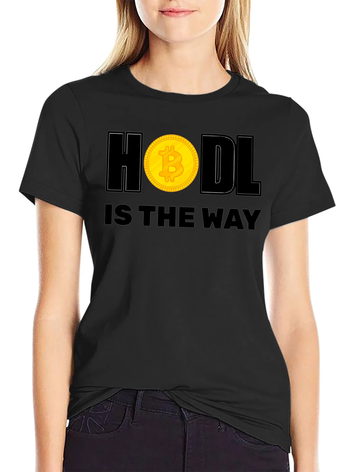 HODL is the Way T-Shirt - Bitcoin Crypto product image 5