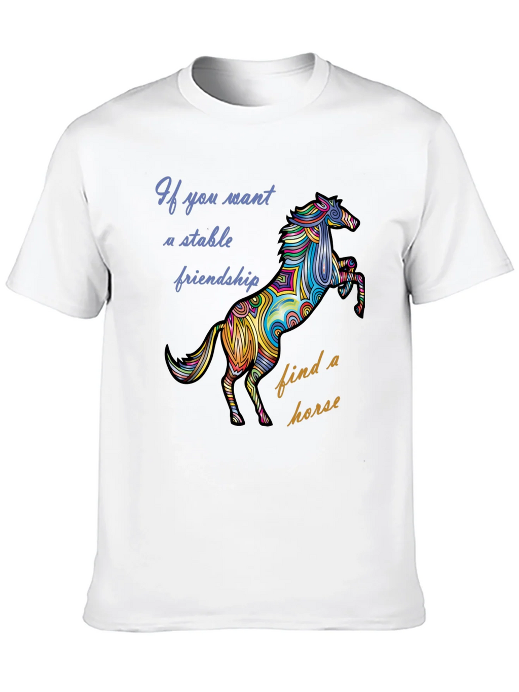 Stable Friendship Horse Graphic Tee product image 12