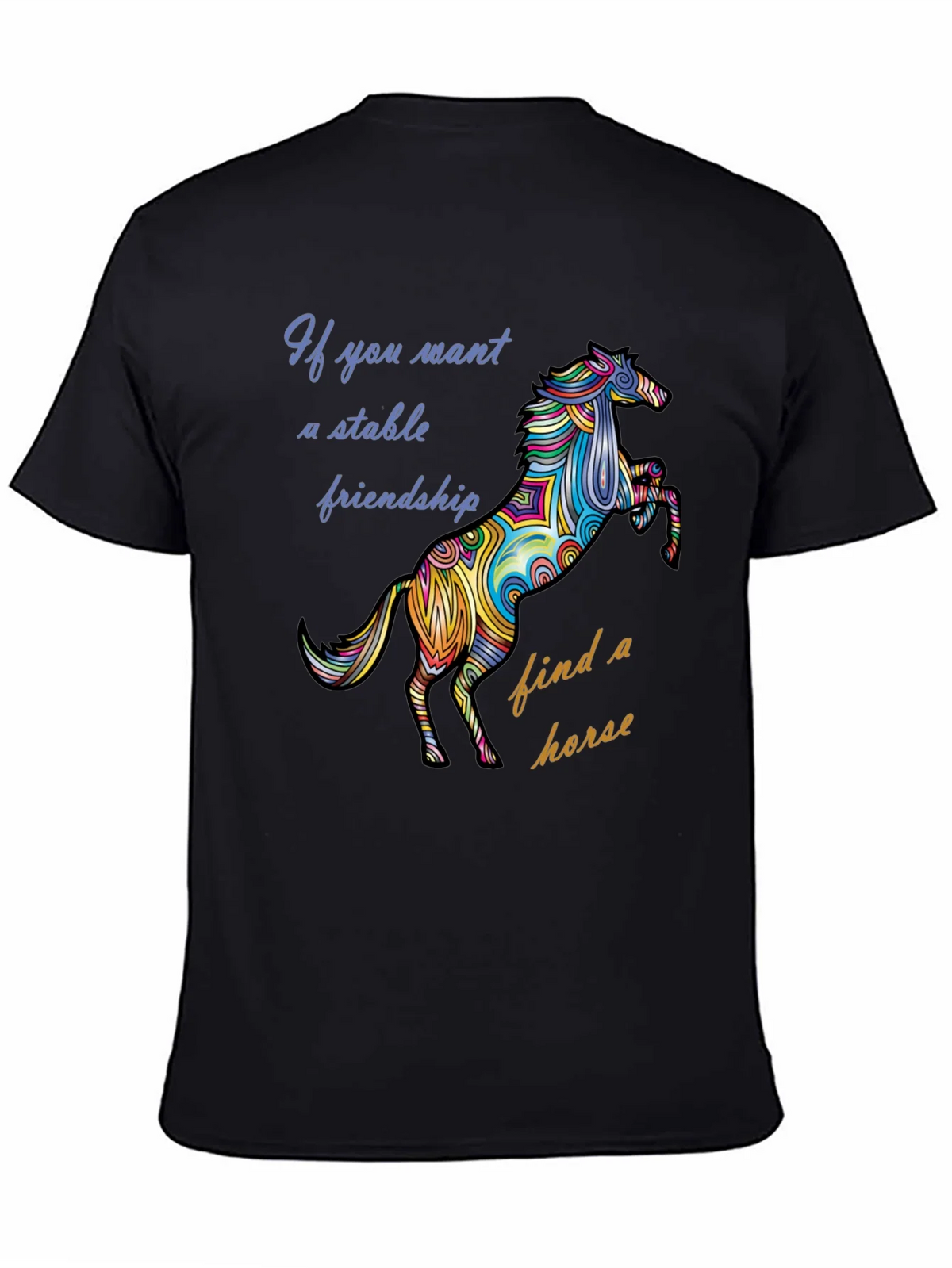 Stable Friendship Horse Graphic Tee product image 7