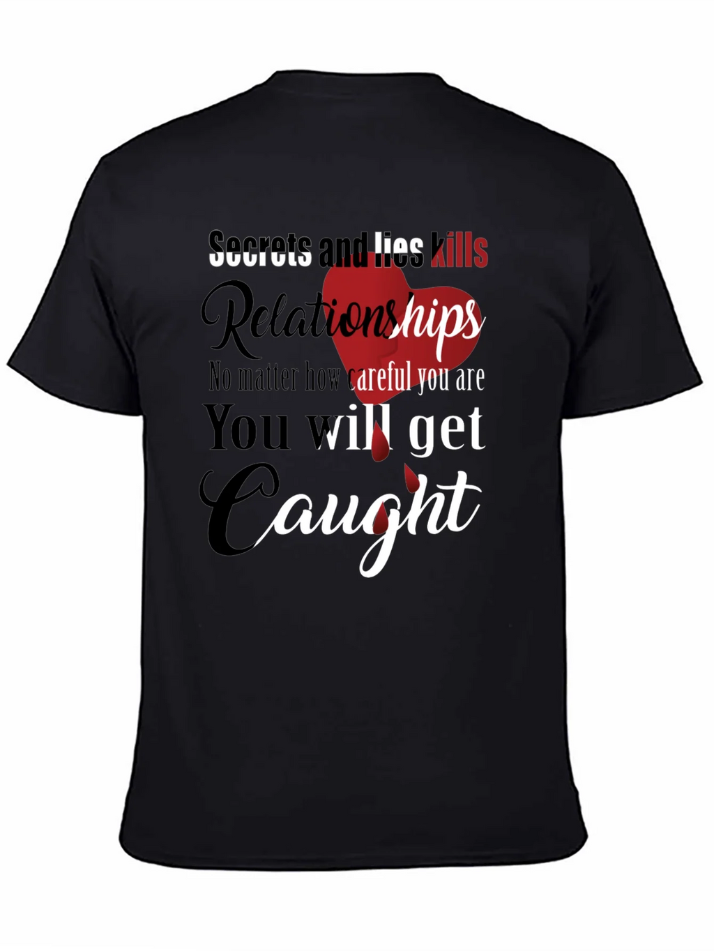 Secrets and Lies Graphic Tee product image 4