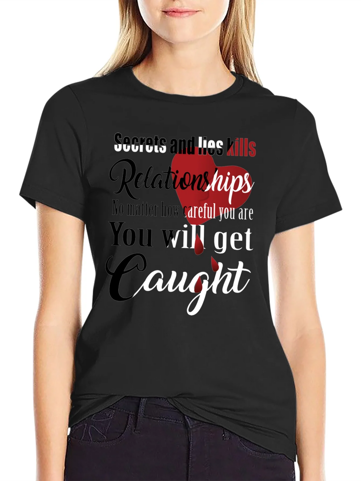 Secrets and Lies Graphic Tee product image 2