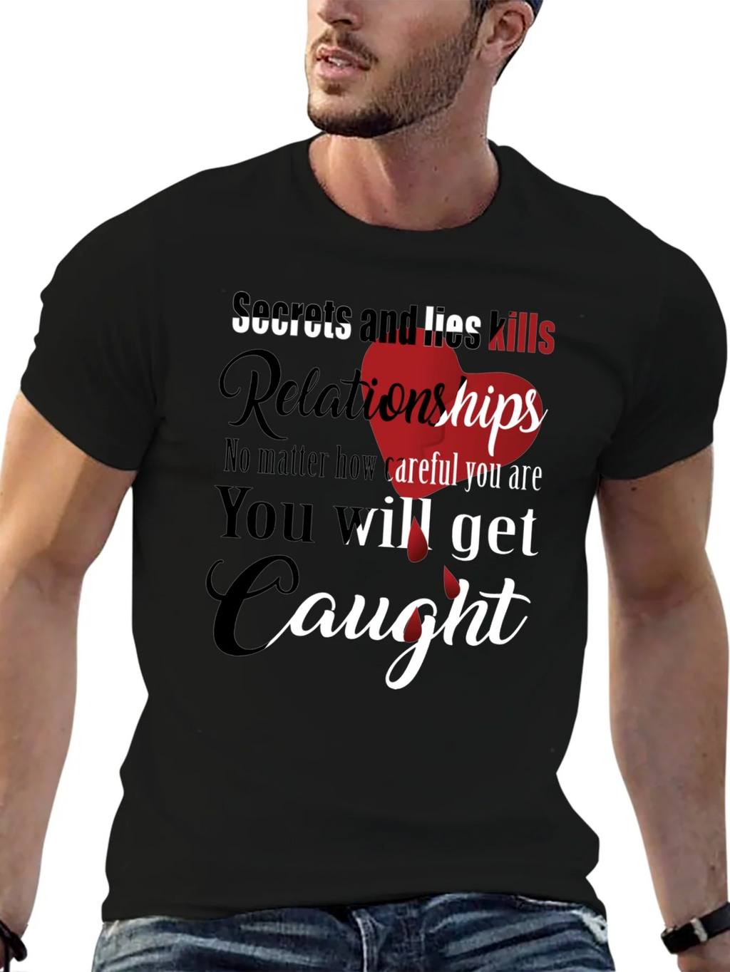 Secrets and Lies Graphic Tee product image 6