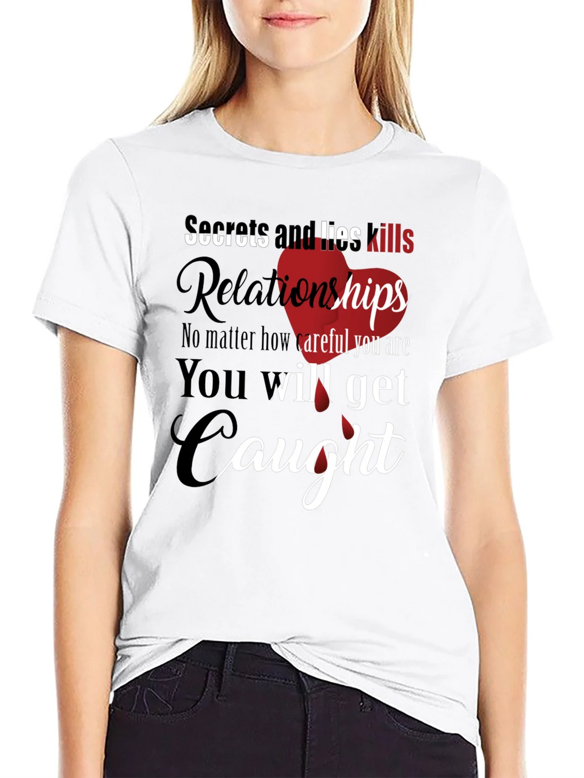 Secrets and Lies Graphic Tee product image 8