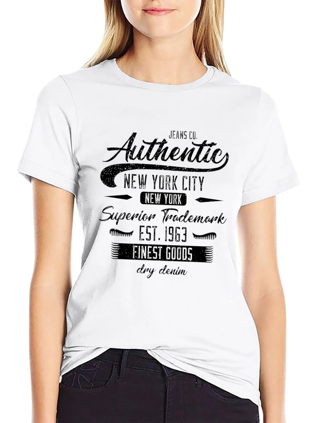 Authentic New York City Black T-Shirt product image 11