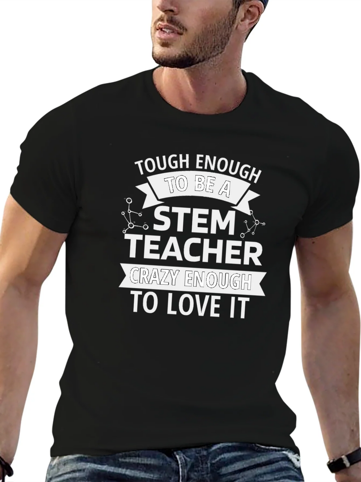 STEM Teacher T-Shirt - Tough & Crazy Enough product image 9