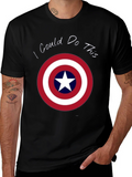 Captain America Shield T-Shirt - I Could Do This product image 1