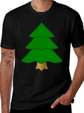 Festive Tree Graphic Tee - Holiday Ready product image 1