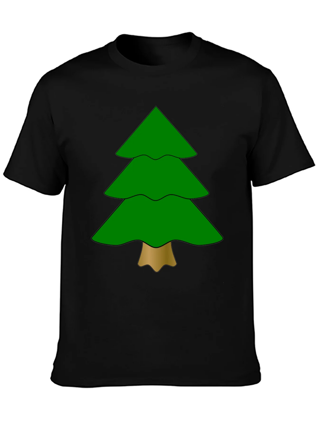 Festive Tree Graphic Tee - Holiday Ready product image 3