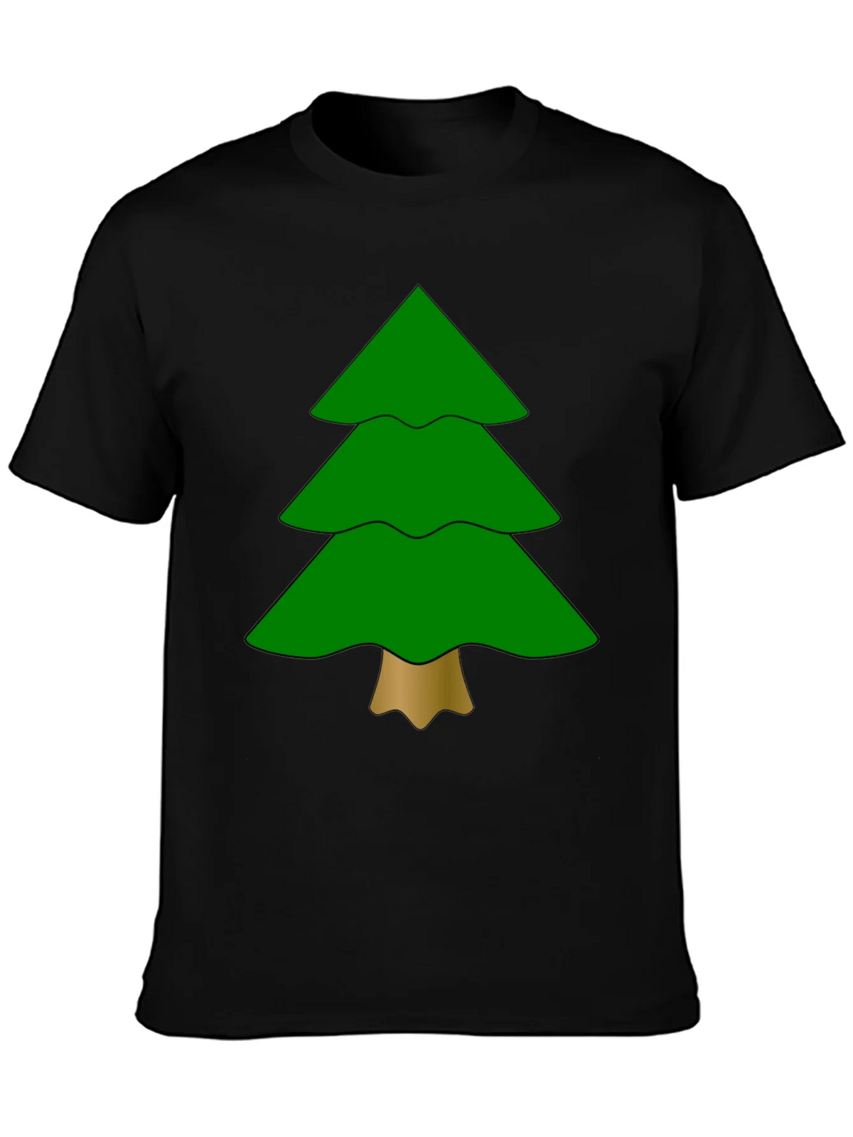 Festive Tree Graphic Tee - Holiday Ready product image 3