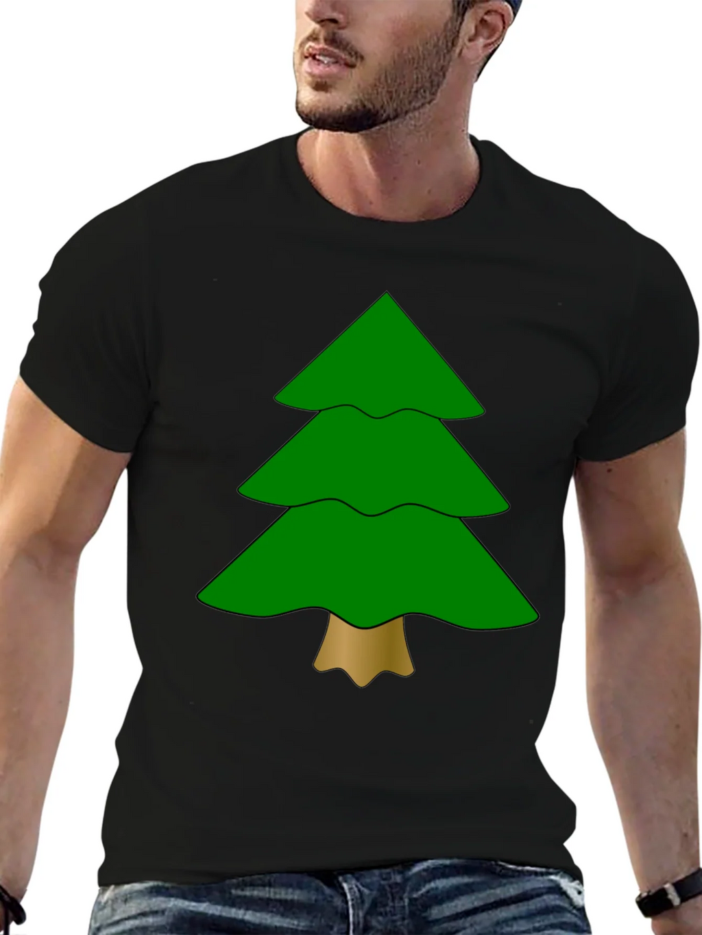 Festive Tree Graphic Tee - Holiday Ready product image 6