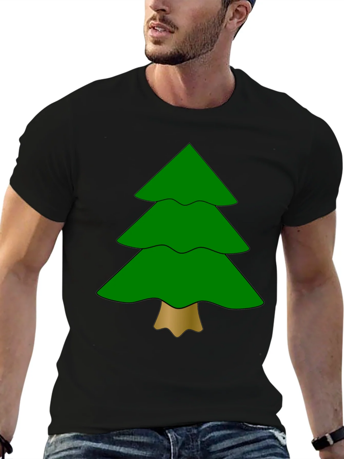 Festive Tree Graphic Tee - Holiday Ready product image 6
