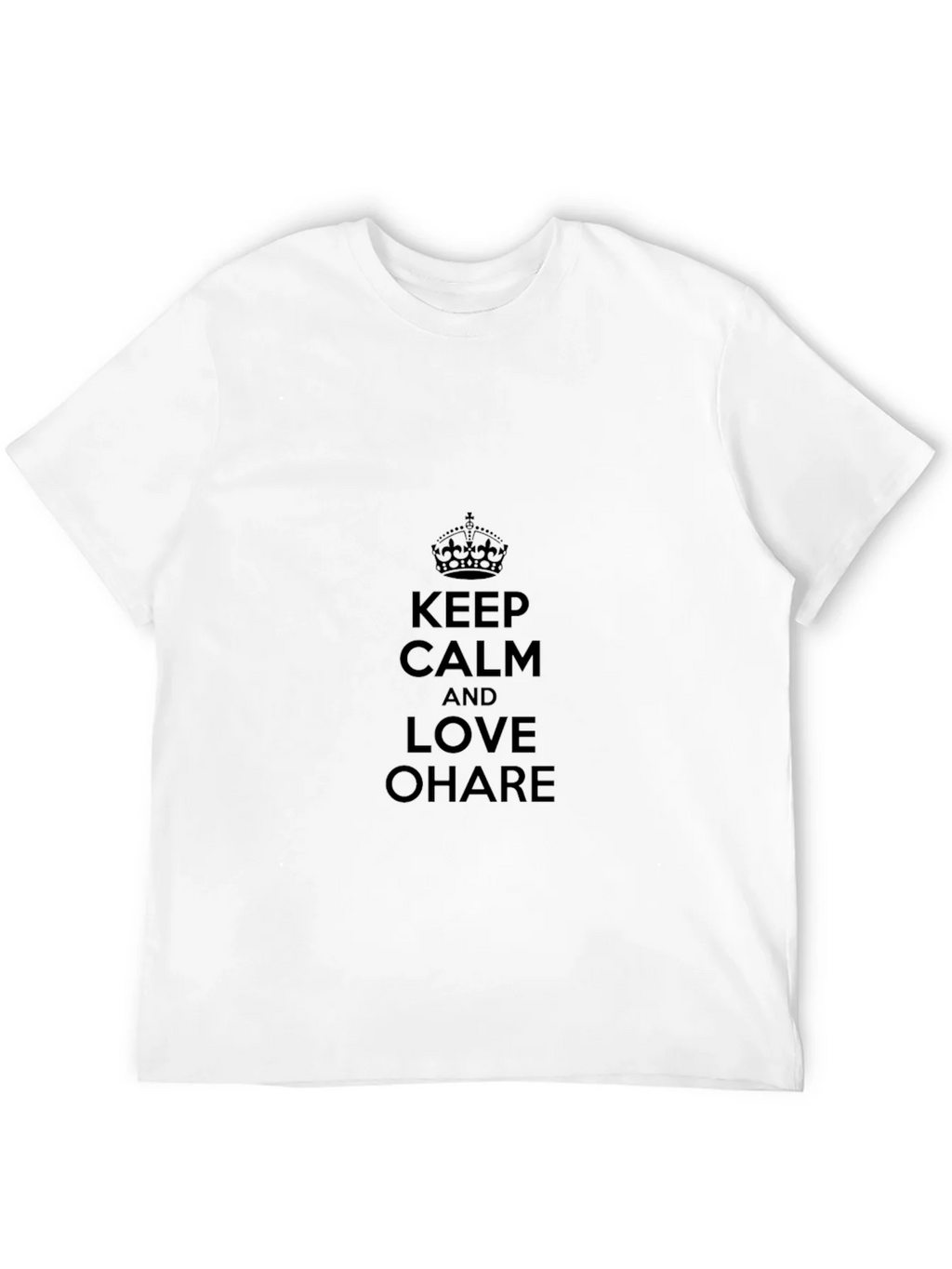 Keep Calm and Love OHare Black T-Shirt product image 11