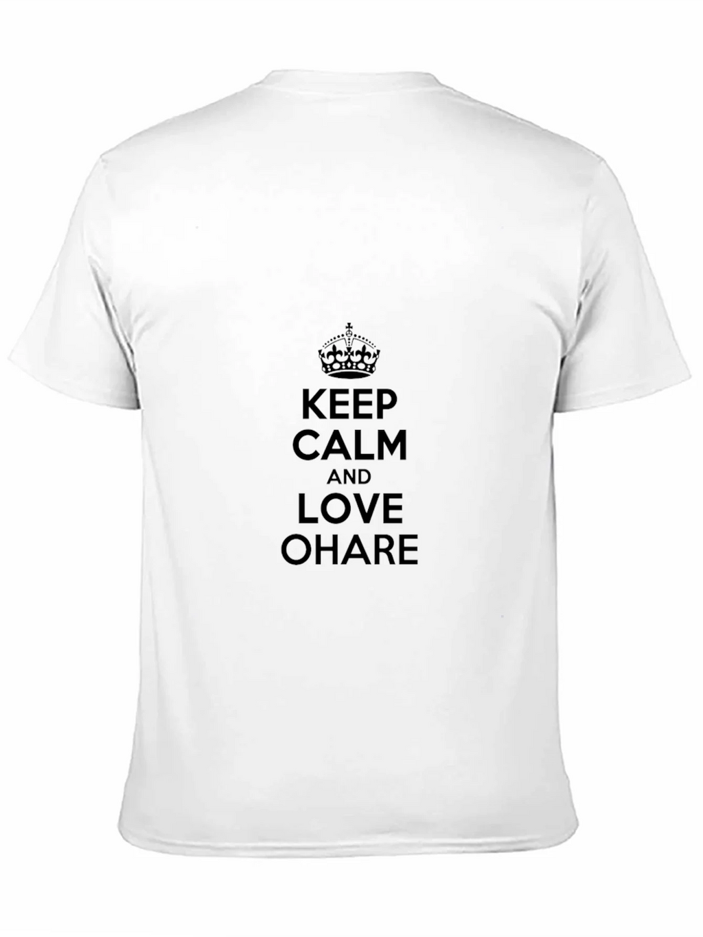 Keep Calm and Love OHare Black T-Shirt product image 10