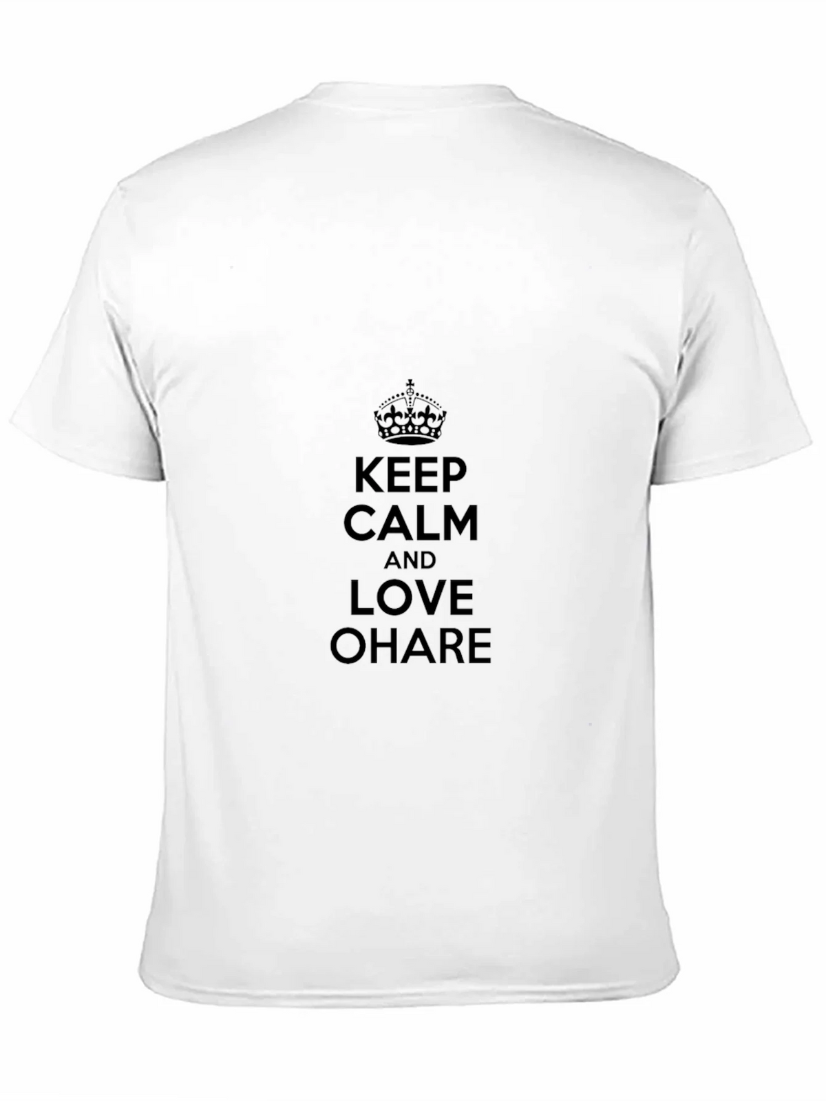 Keep Calm and Love OHare Black T-Shirt product image 10