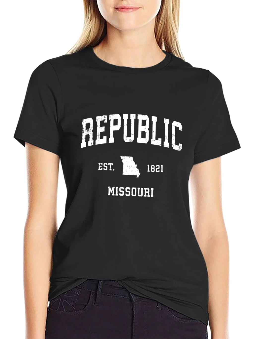 Republic Missouri Black T-Shirt product image 2