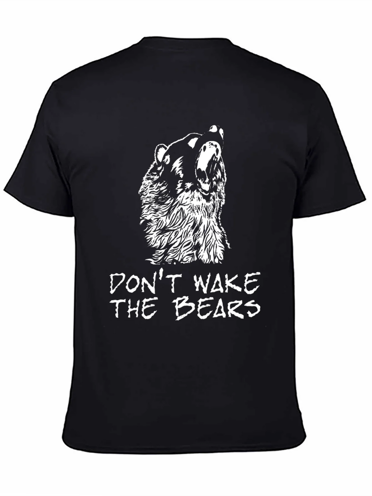Dont Wake The Bears Graphic T-Shirt - Black product image 7