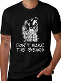 Dont Wake The Bears Graphic T-Shirt - Black product image 1