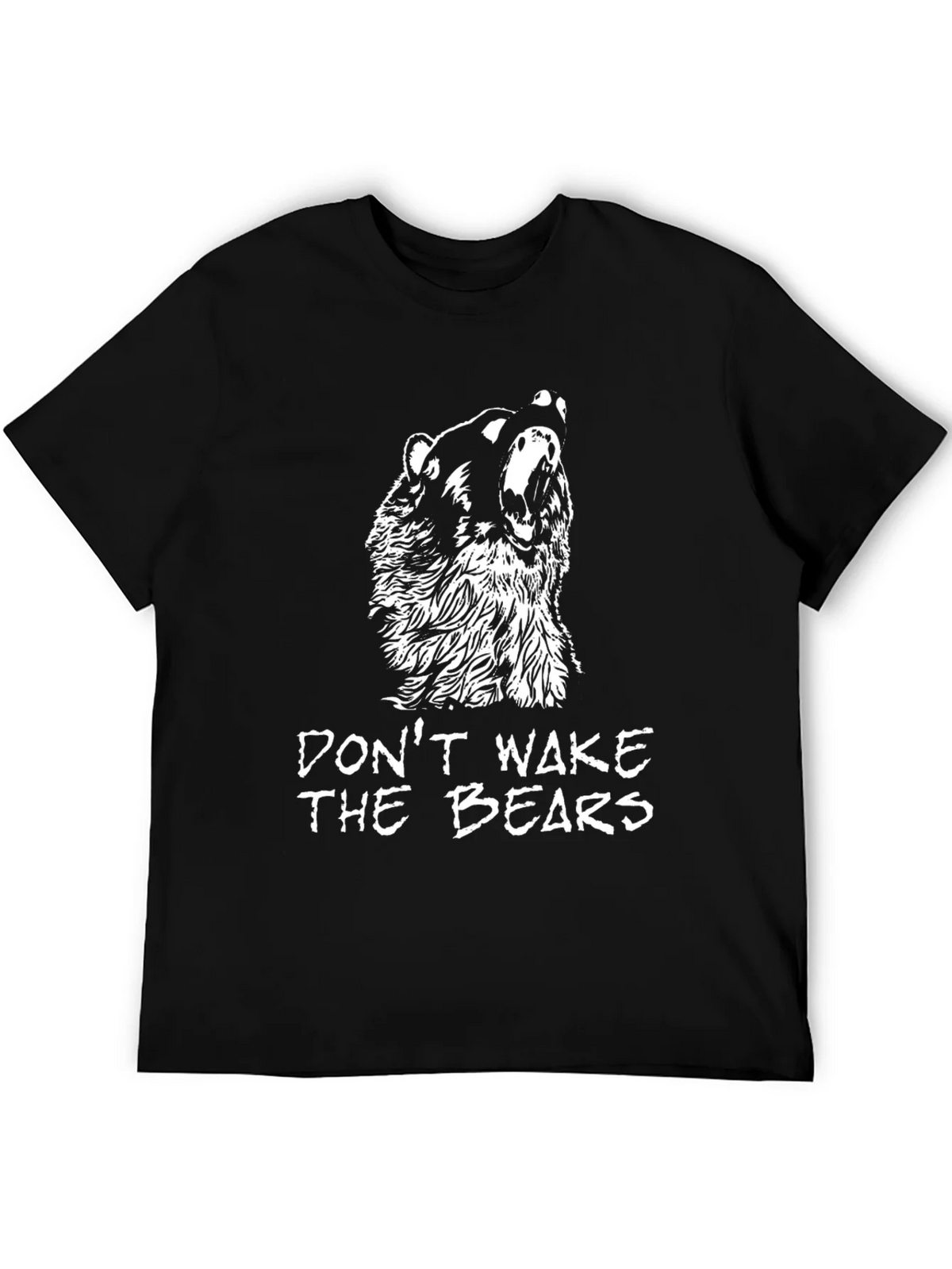 Dont Wake The Bears Graphic T-Shirt - Black product image 8
