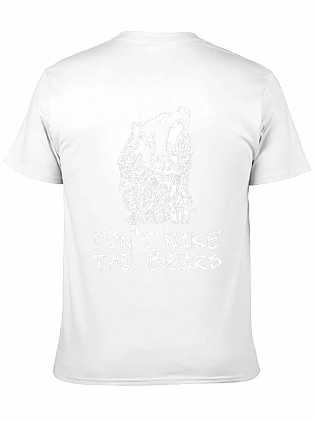 Dont Wake The Bears Graphic T-Shirt - Black product image 2