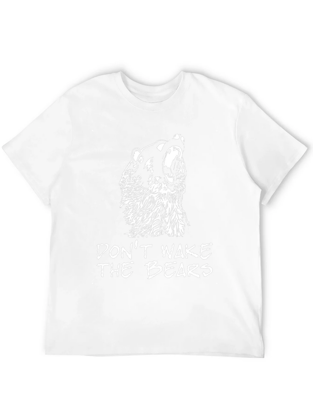 Dont Wake The Bears Graphic T-Shirt - Black product image 3