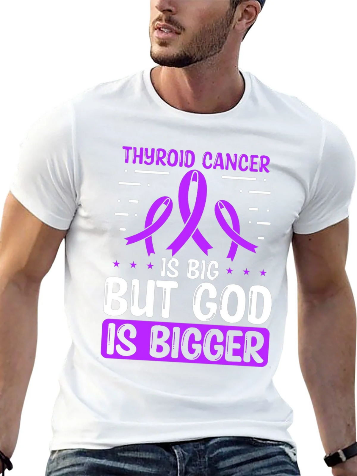 Thyroid Cancer Awareness T-Shirt product image 4