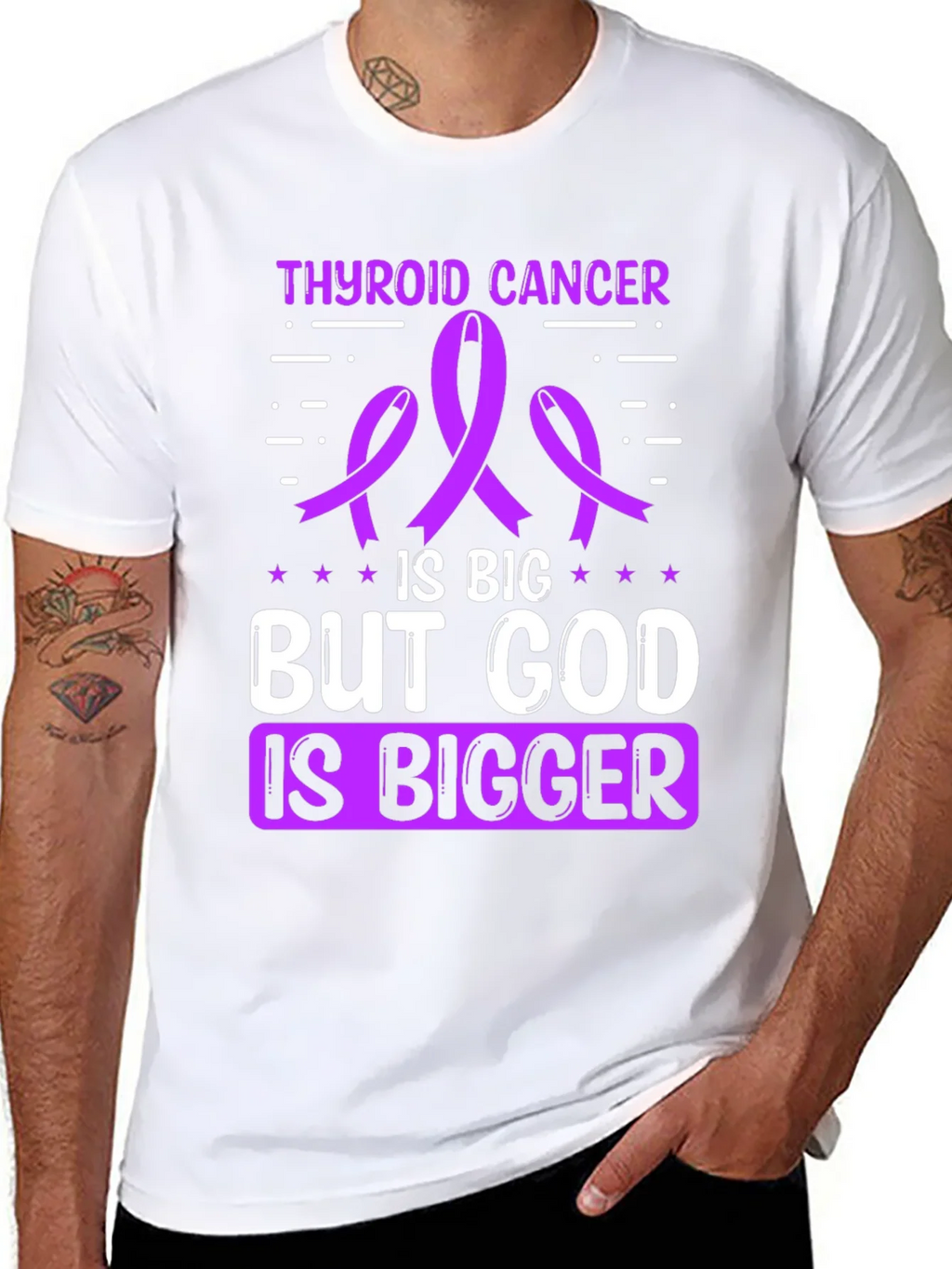 Thyroid Cancer Awareness T-Shirt product image 10