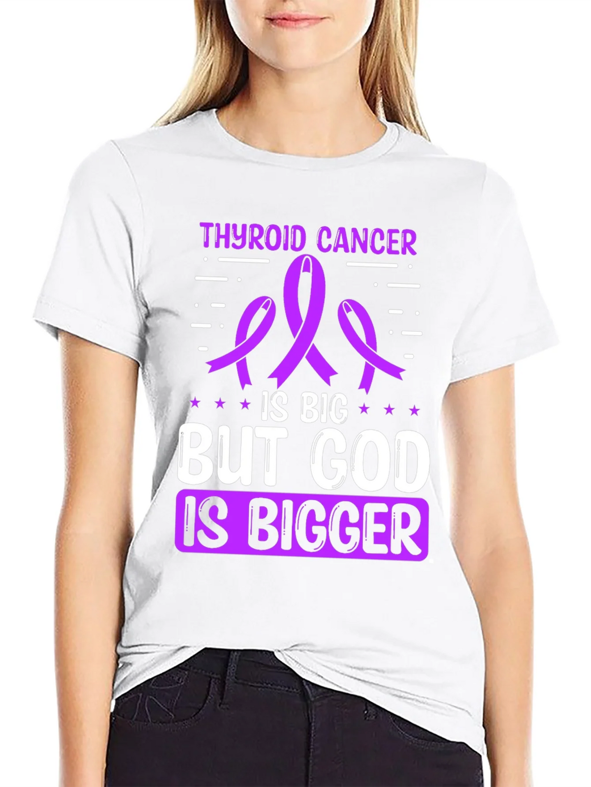 Thyroid Cancer Awareness T-Shirt product image 11