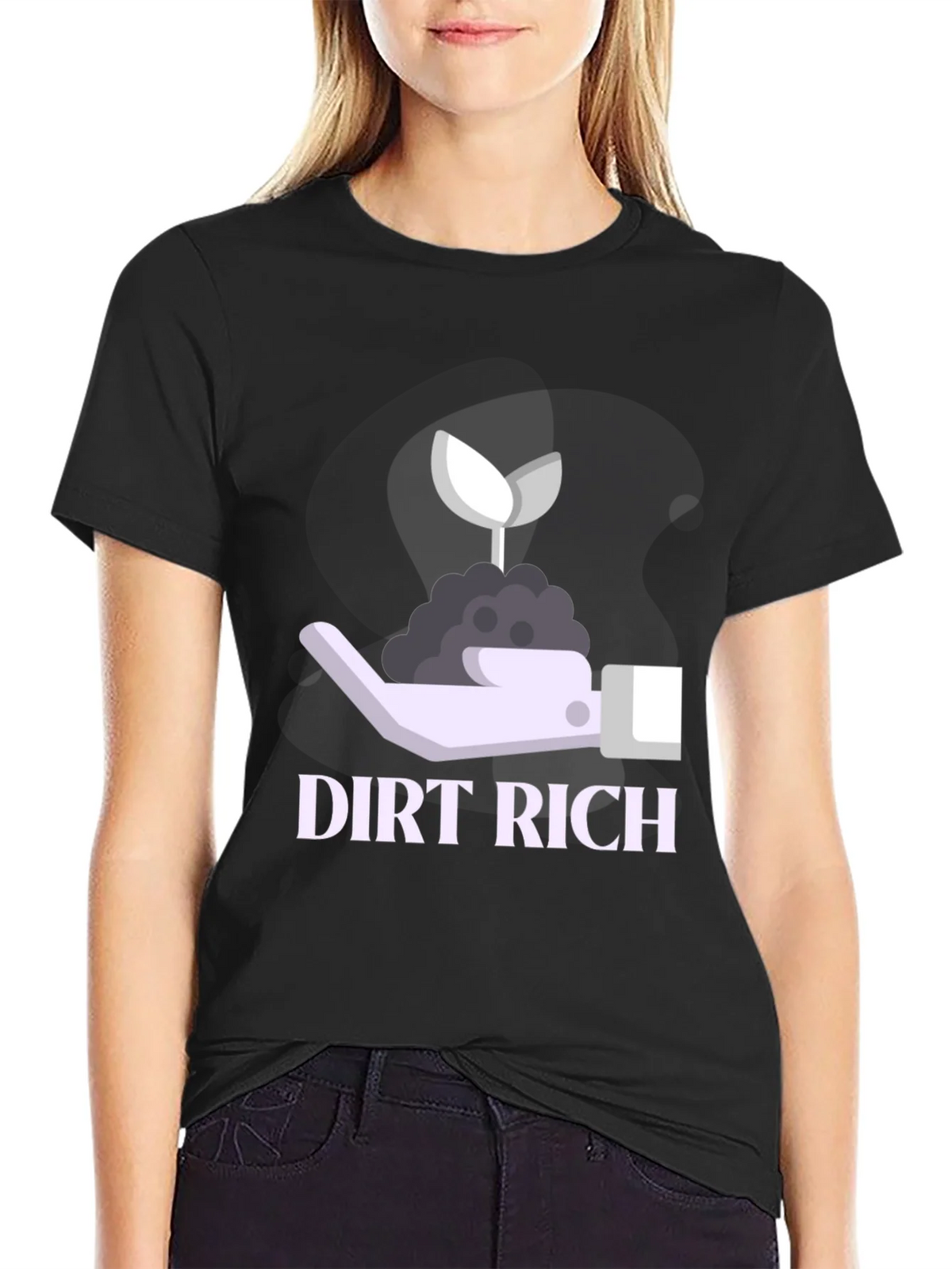 Dirt Rich Graphic T-Shirt - Sustainable Style product image 2