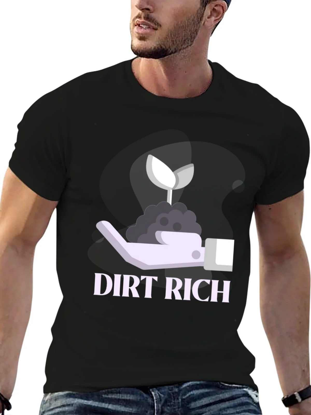 Dirt Rich Graphic T-Shirt - Sustainable Style product image 6