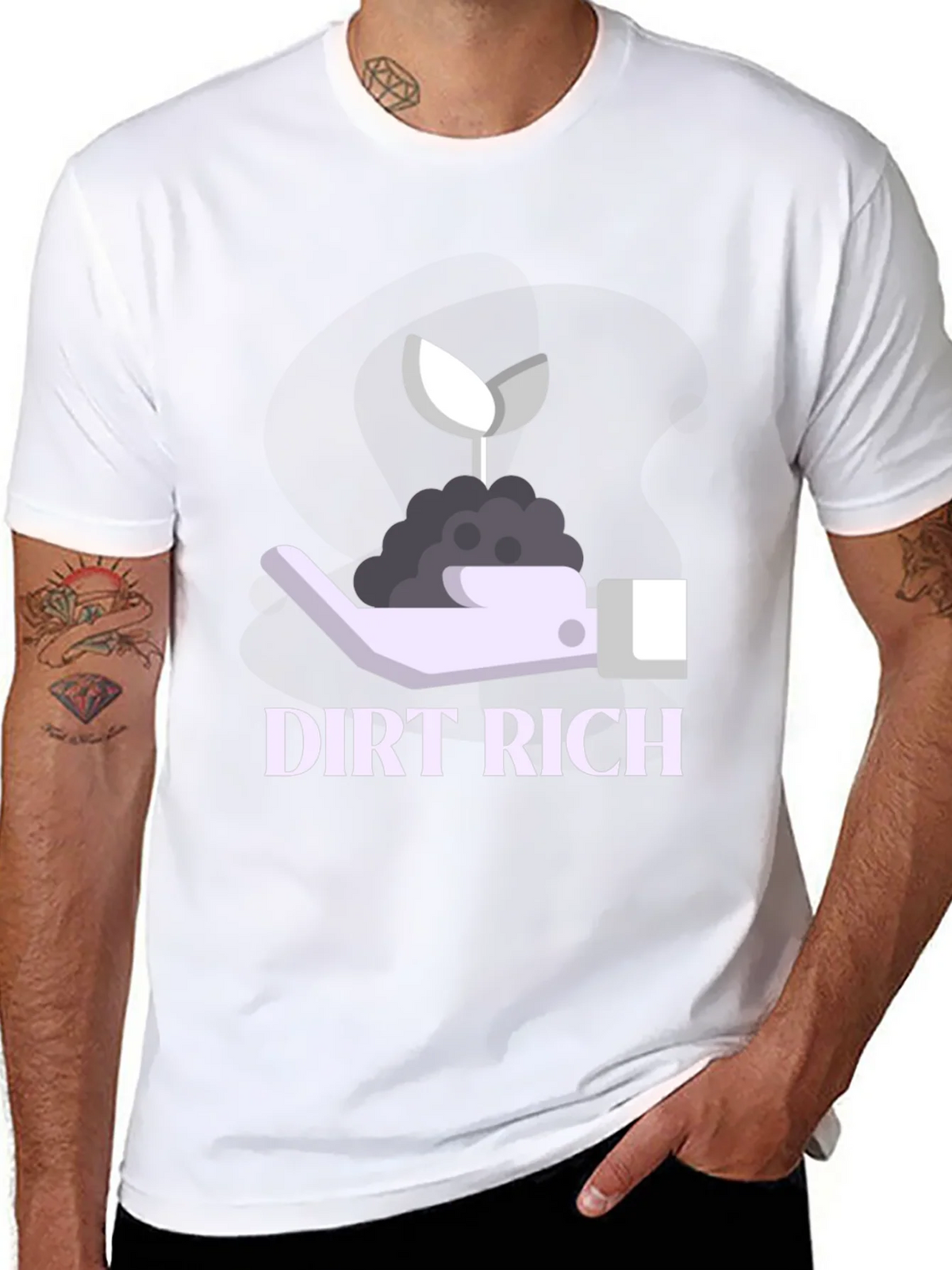 Dirt Rich Graphic T-Shirt - Sustainable Style product image 7