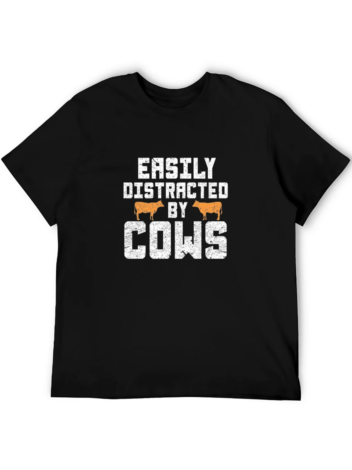 Easily Distracted By Cows Graphic Tee product image 5