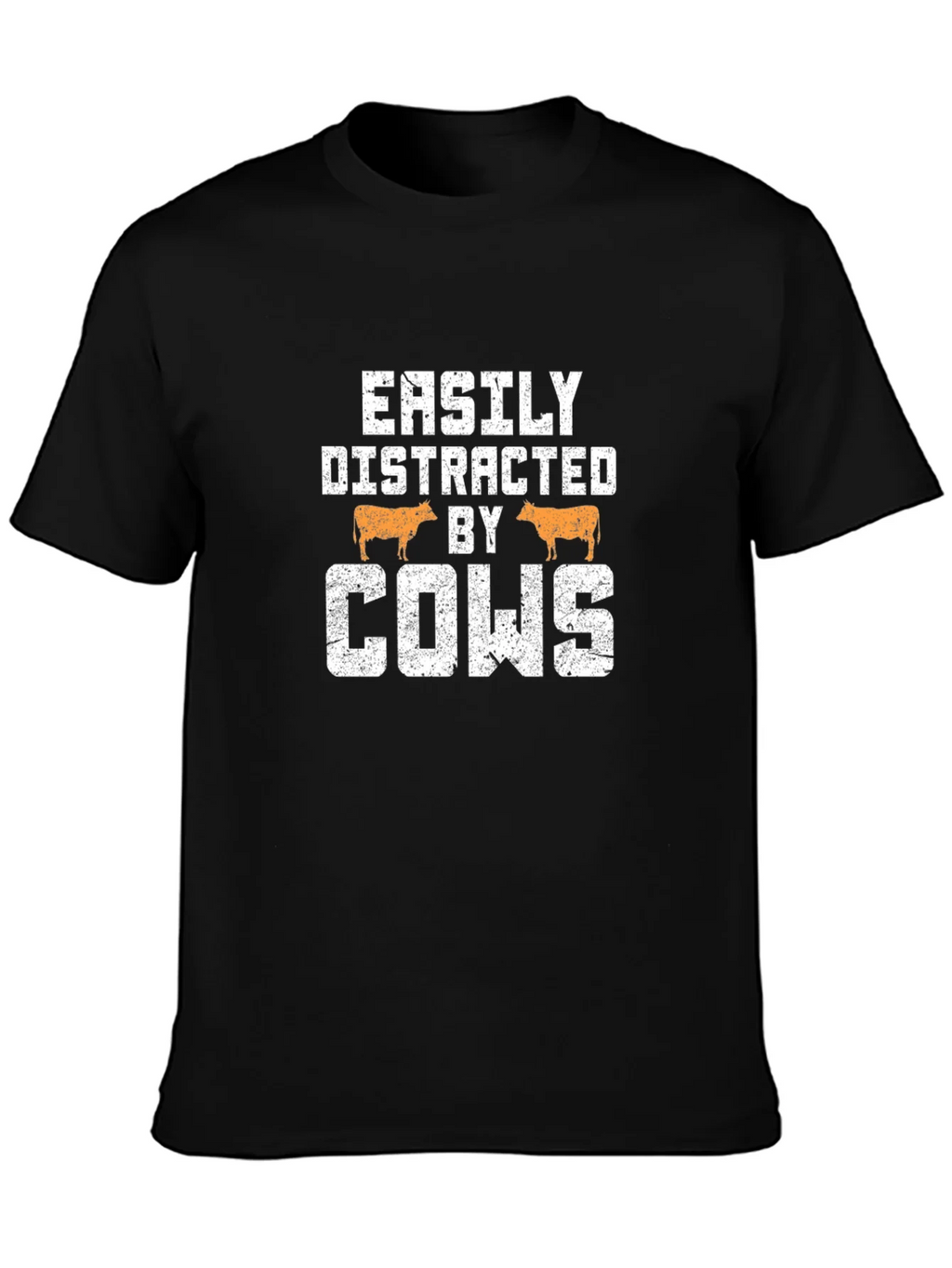 Easily Distracted By Cows Graphic Tee product image 3
