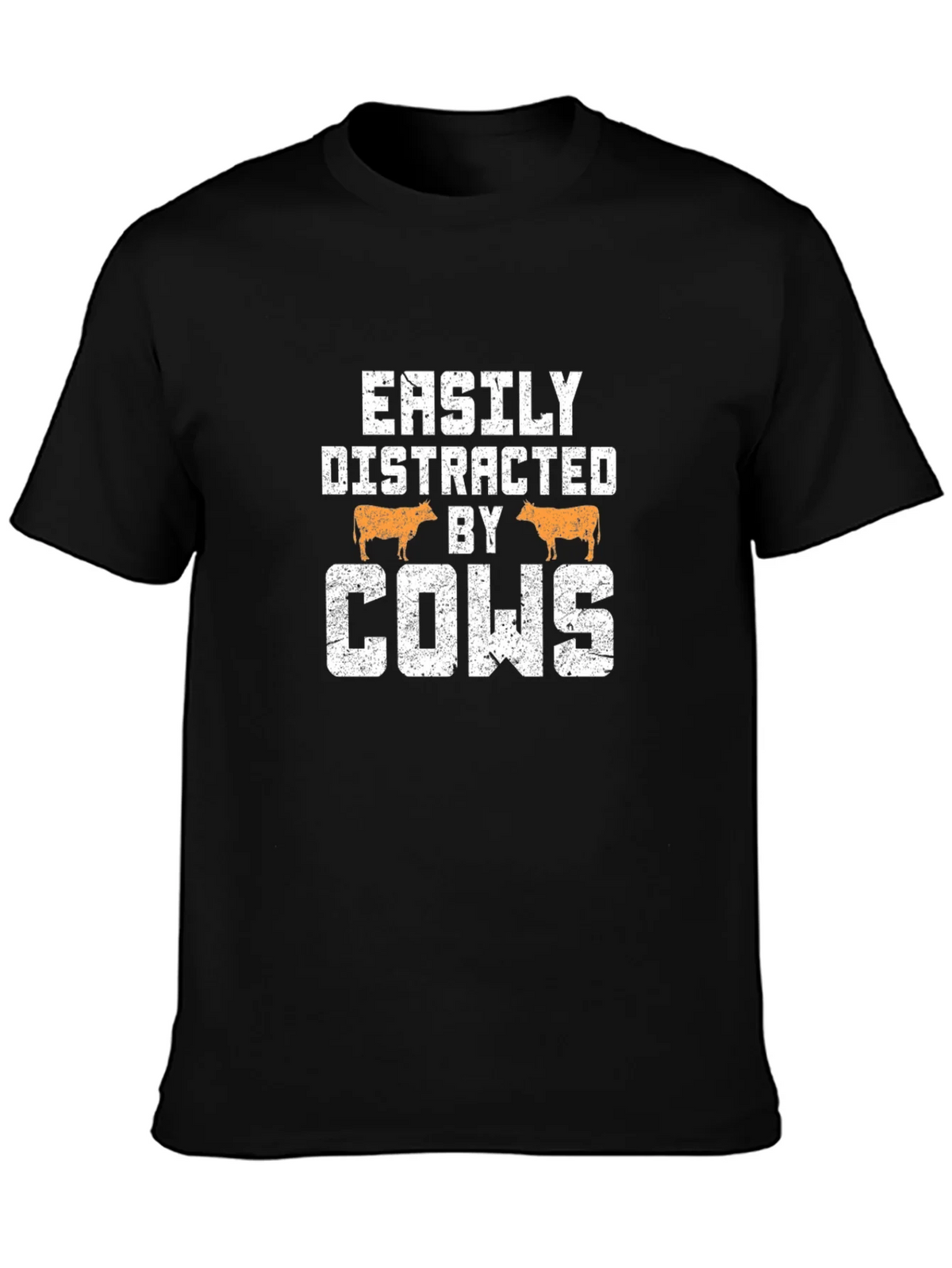 Easily Distracted By Cows Graphic Tee product image 3