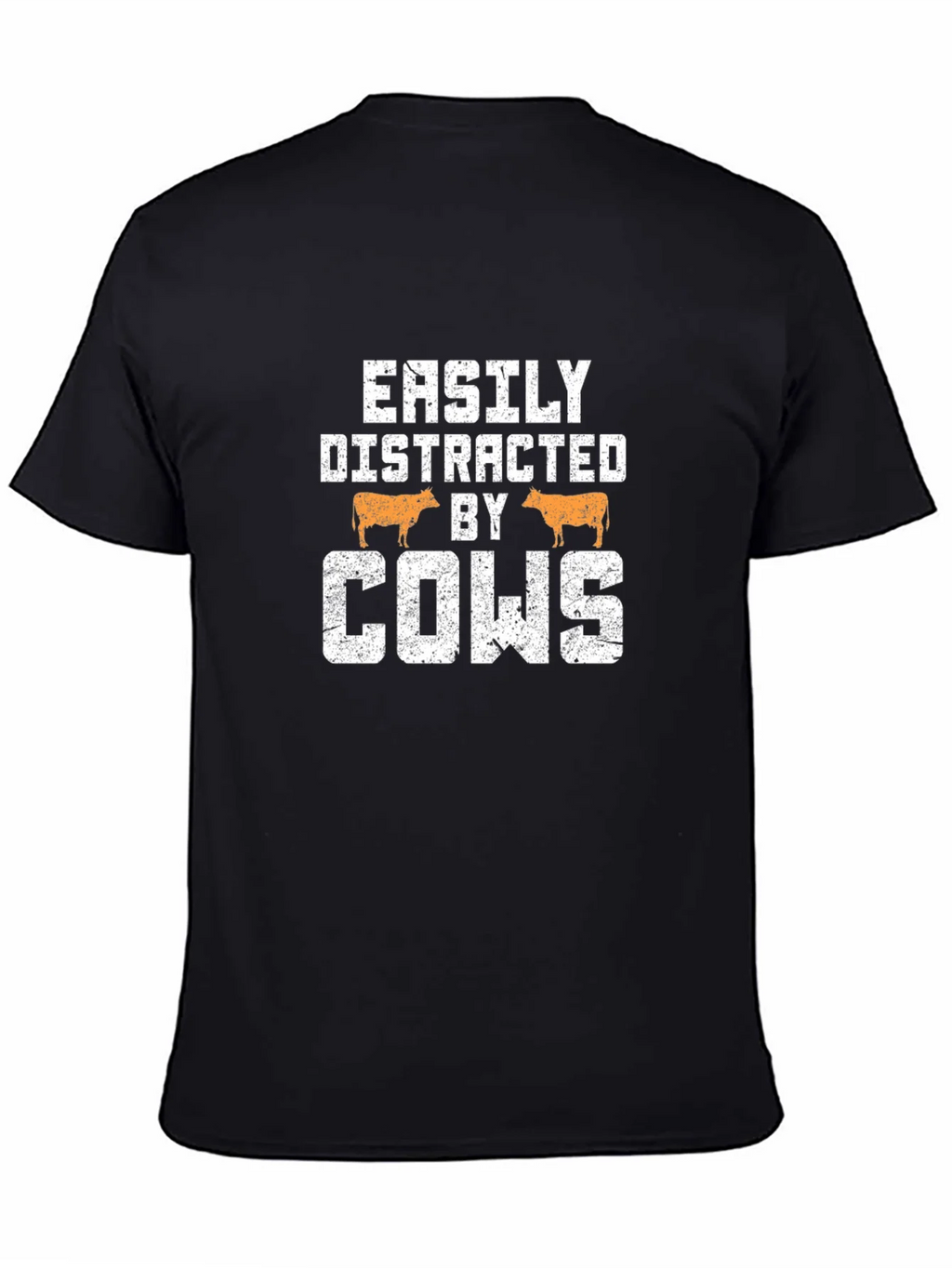Easily Distracted By Cows Graphic Tee product image 4