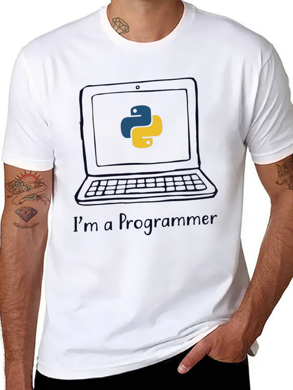 Python Programmer T-Shirt - Coding Design product image 7