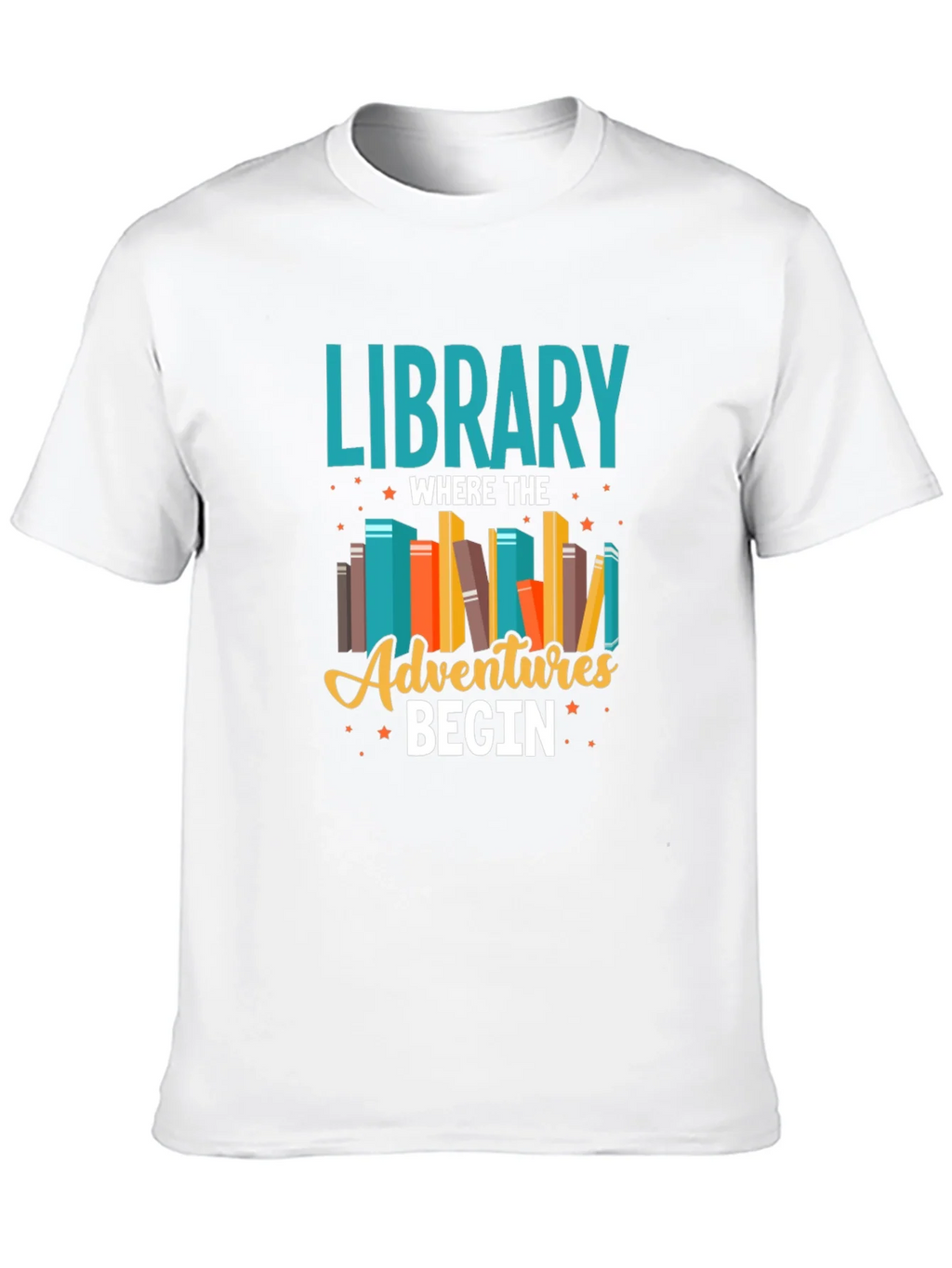 Library Adventures T-Shirt - Book Lover Tee product image 9